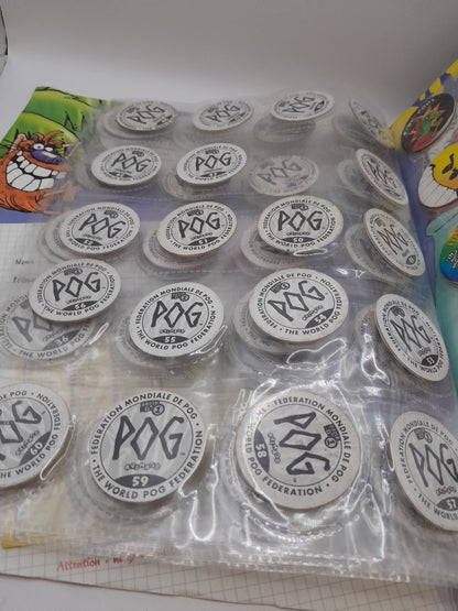 Album de Pogs de la Série Numéro 1 de la World Pog Fédération