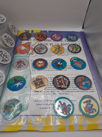 Album de Pogs de la Série Numéro 1 de la World Pog Fédération