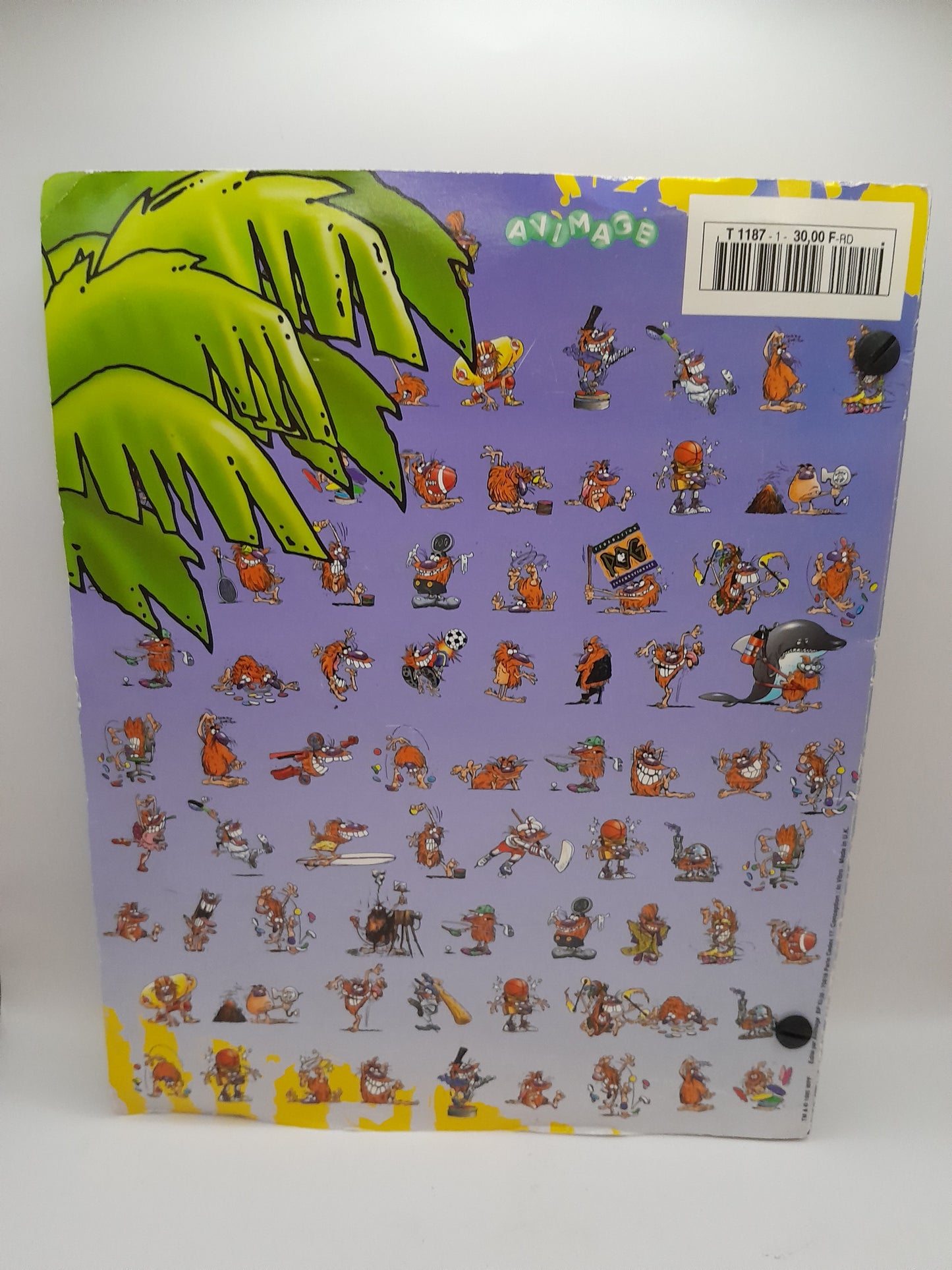 Album de Pogs de la Série Numéro 1 de la World Pog Fédération