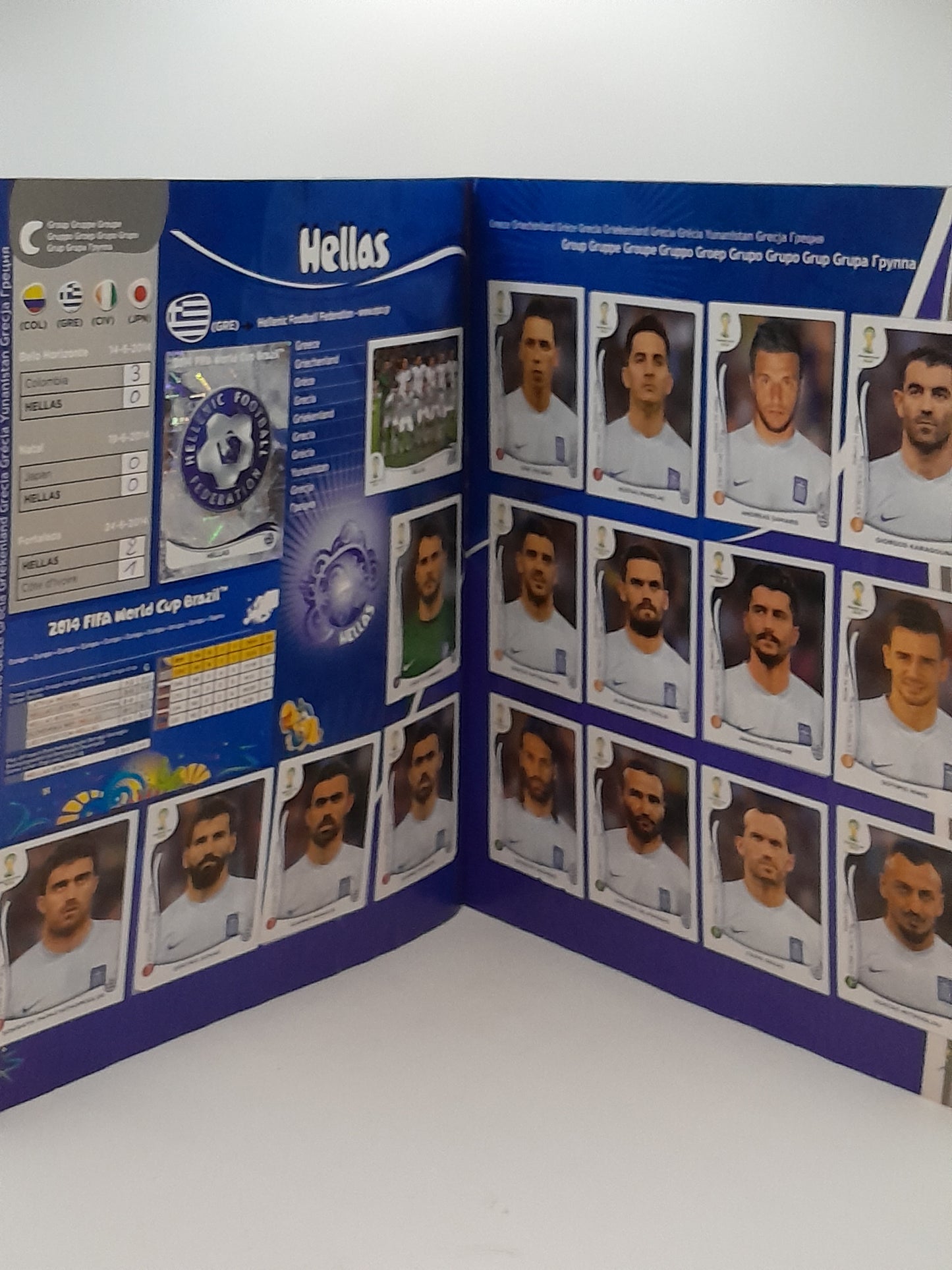 Album Panini FIFA World Cup Brésil 2014 à completer