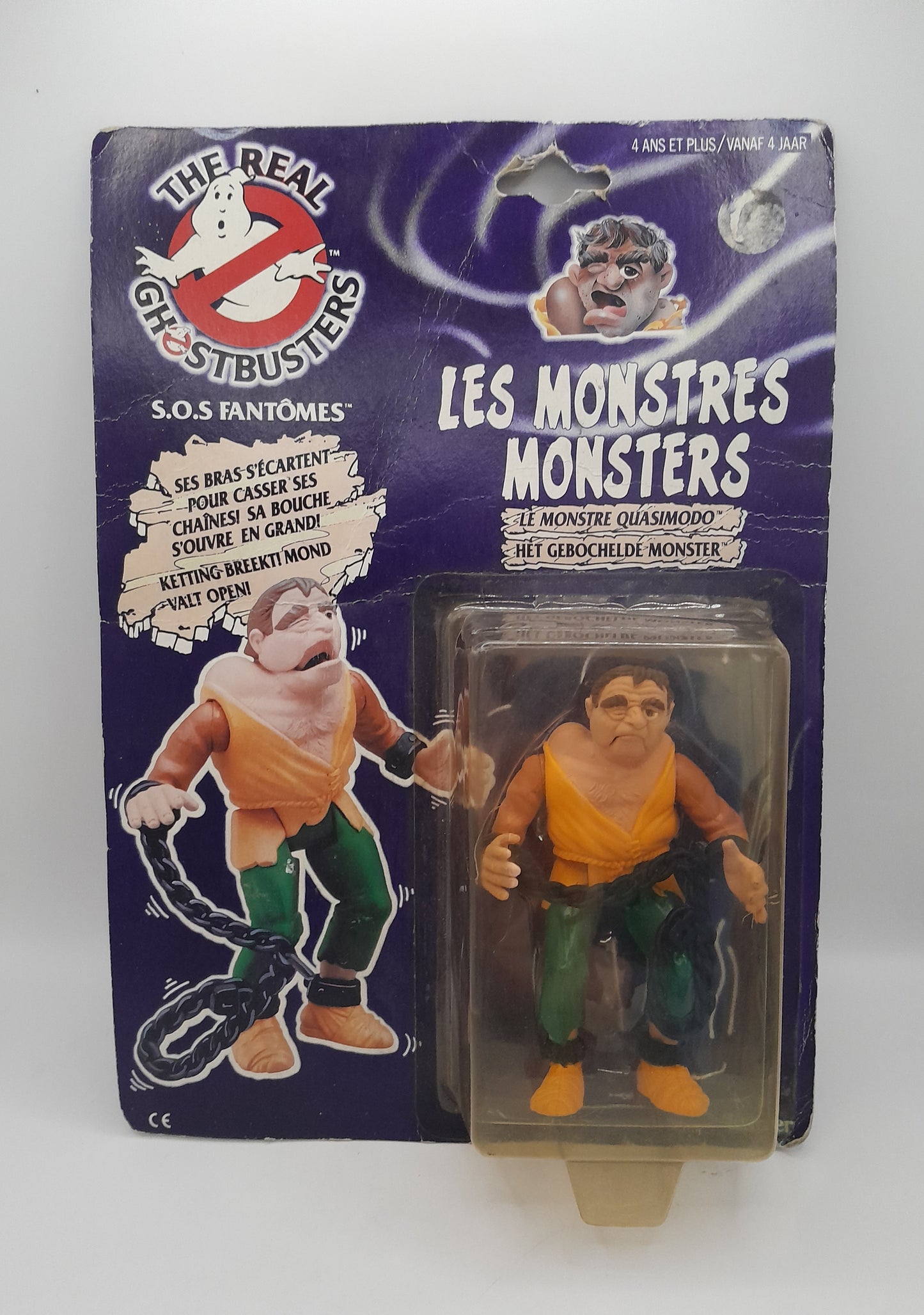 Blister Figurine Quasimodo des The Real Ghostbusters S.O.S Fantomes neuf
