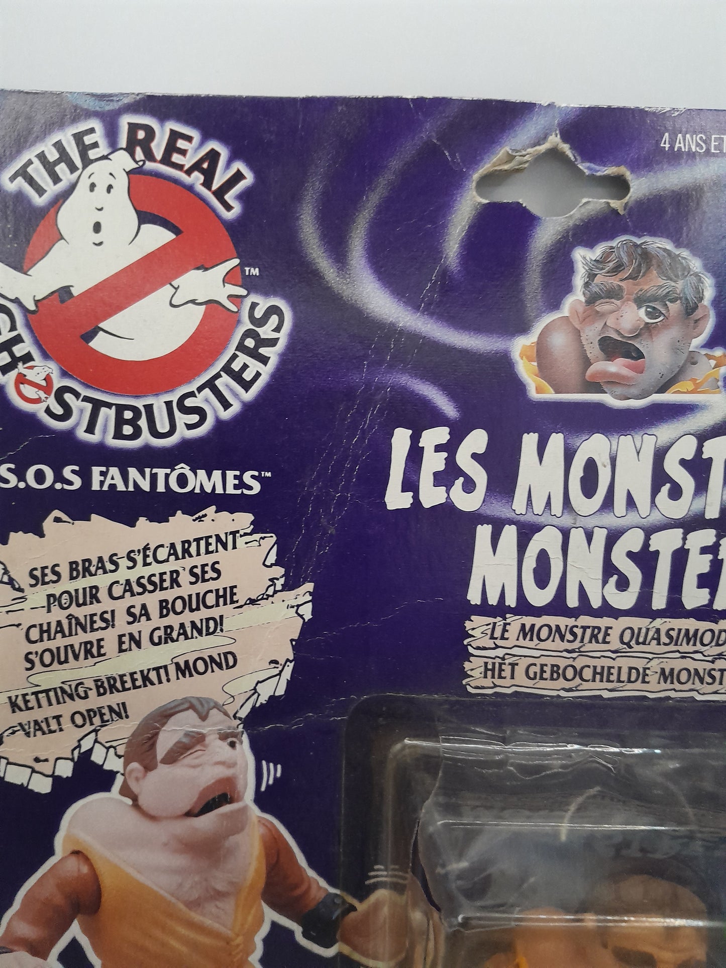 Blister Figurine Quasimodo des The Real Ghostbusters S.O.S Fantomes neuf