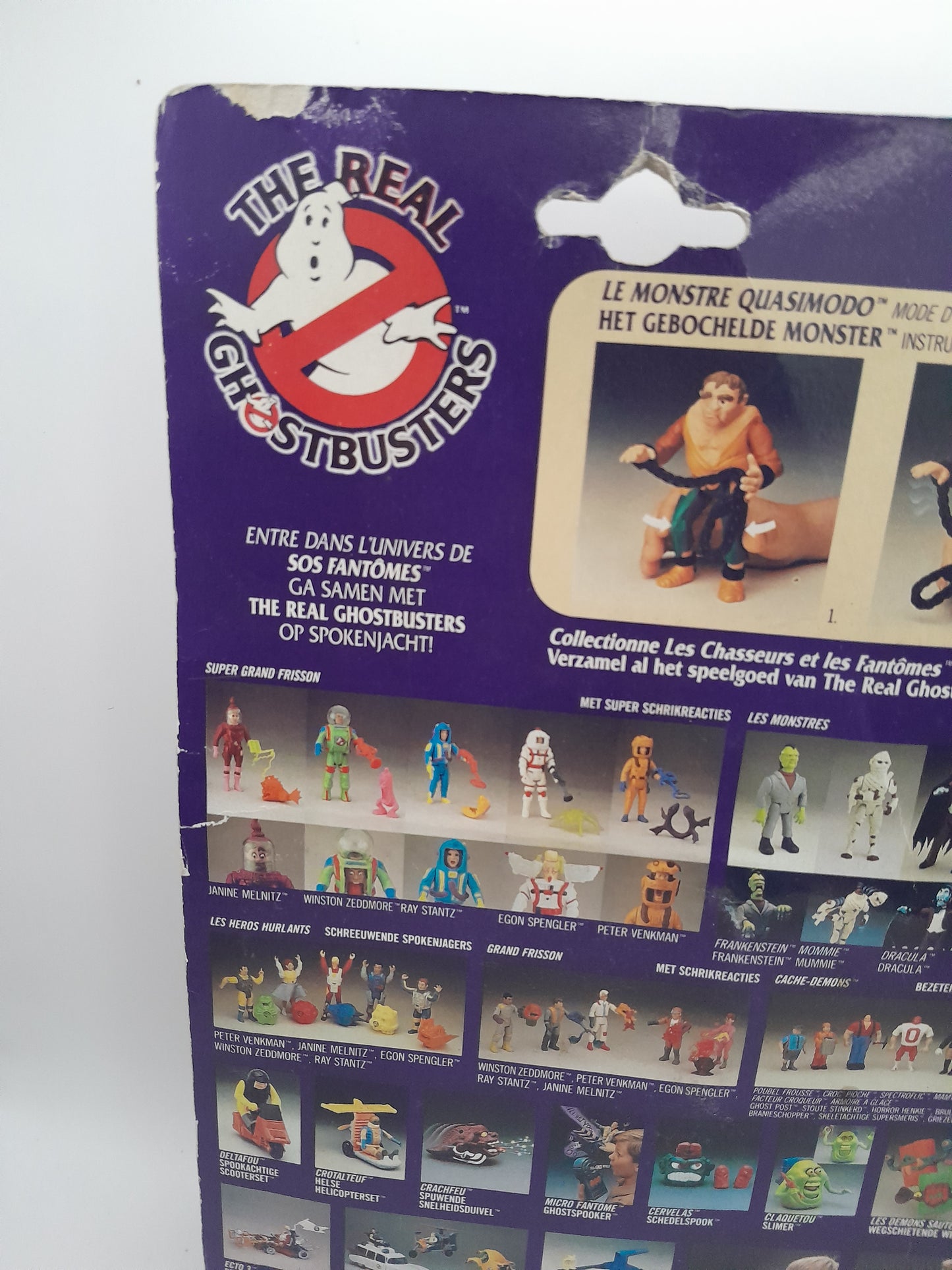 Blister Figurine Quasimodo des The Real Ghostbusters S.O.S Fantomes neuf