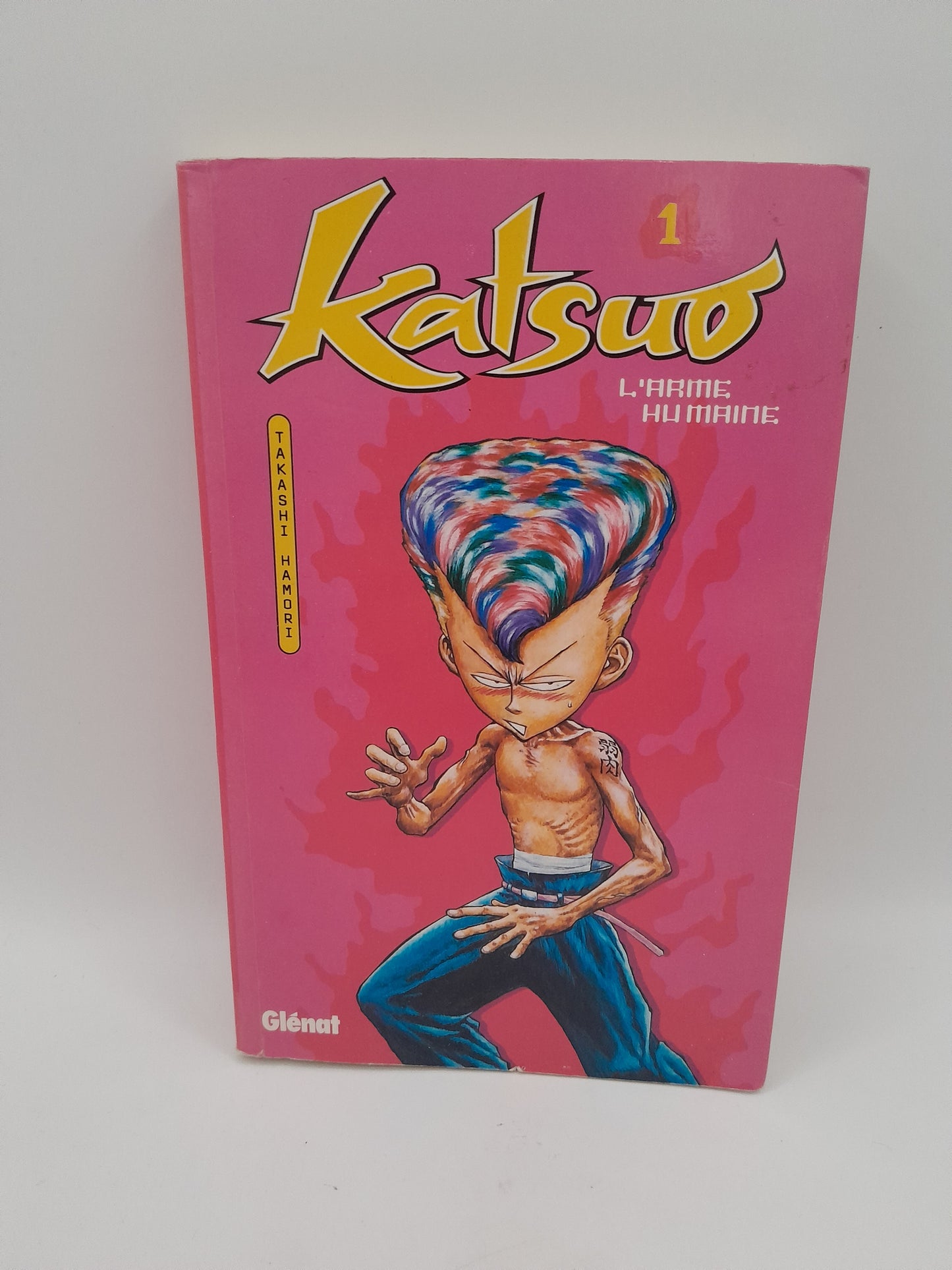 Manga :N°1 Katsuo l'Arme Humaine Takashi Amauri