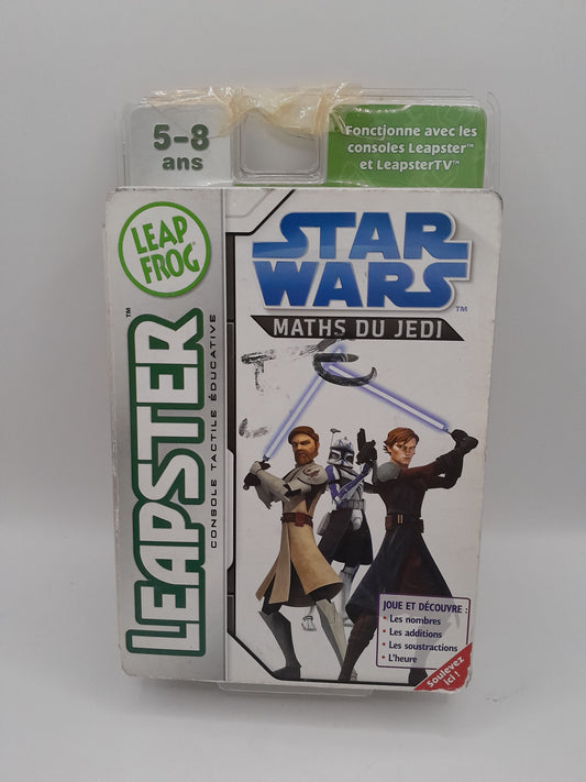 Jeu Video Leapster Star Wars Math du Jedi neuf/blister