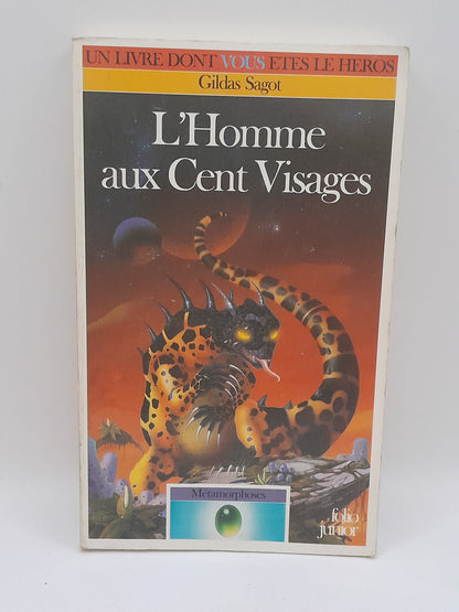 Livre dont vous êtes le héros  "L'Homme au Sans Visage"