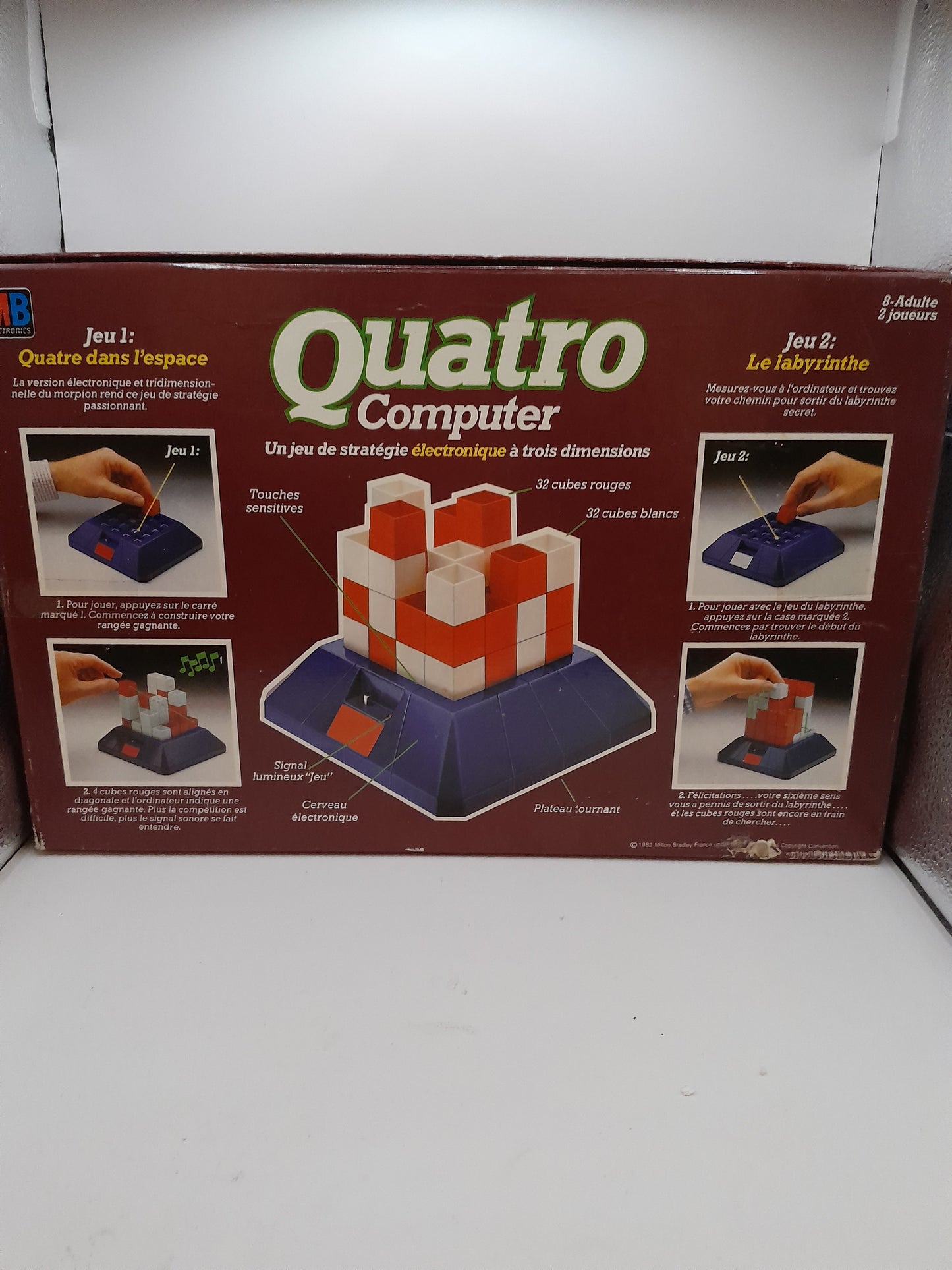Jeu de Société Quatro Computer Vintage électronique neuf