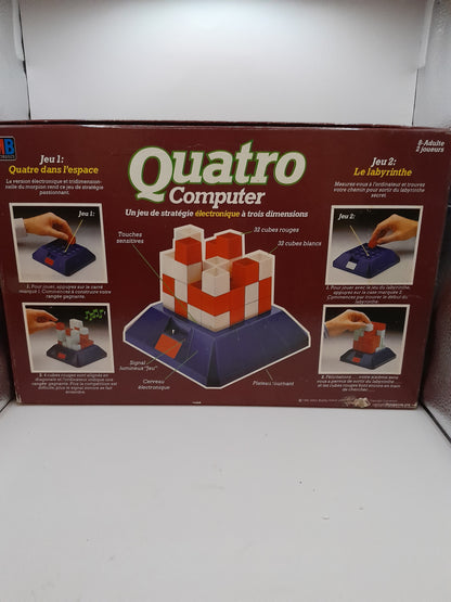 Jeu de Société Quatro Computer Vintage électronique neuf