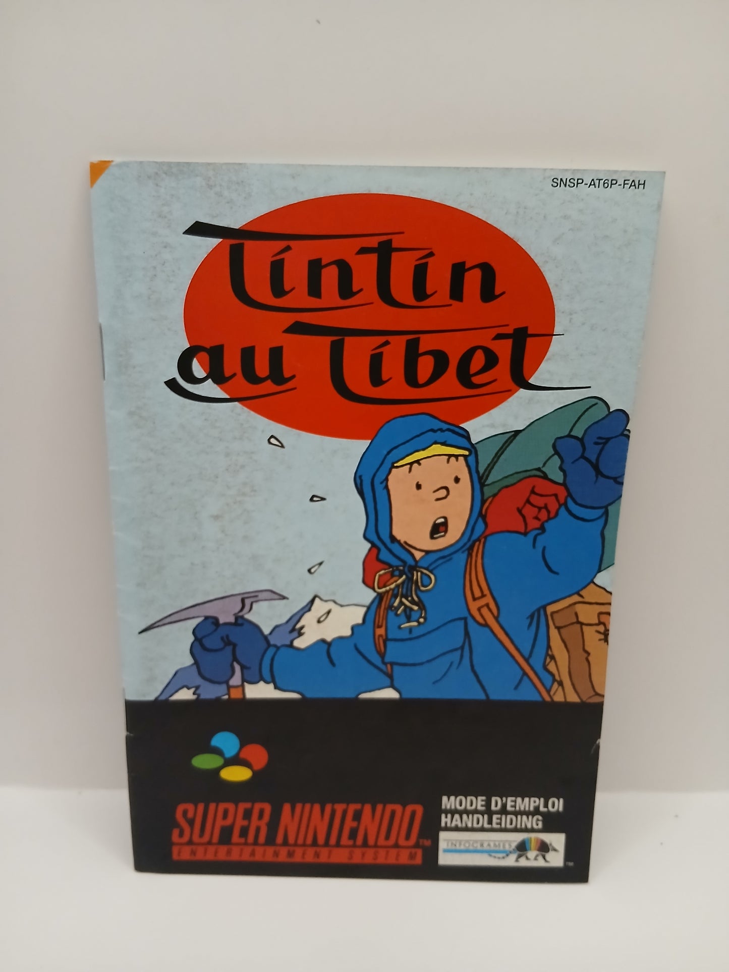 Notice Super Nintendo Tintin au Tibet
