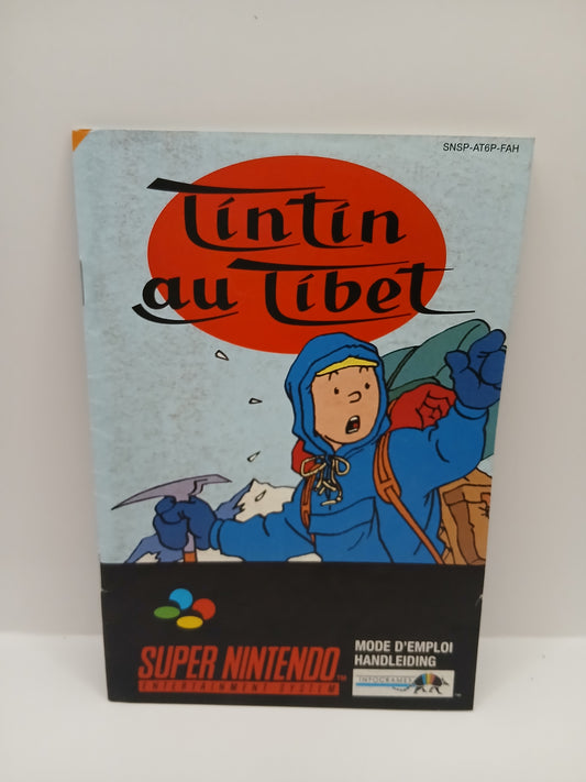 Notice Super Nintendo Tintin au Tibet