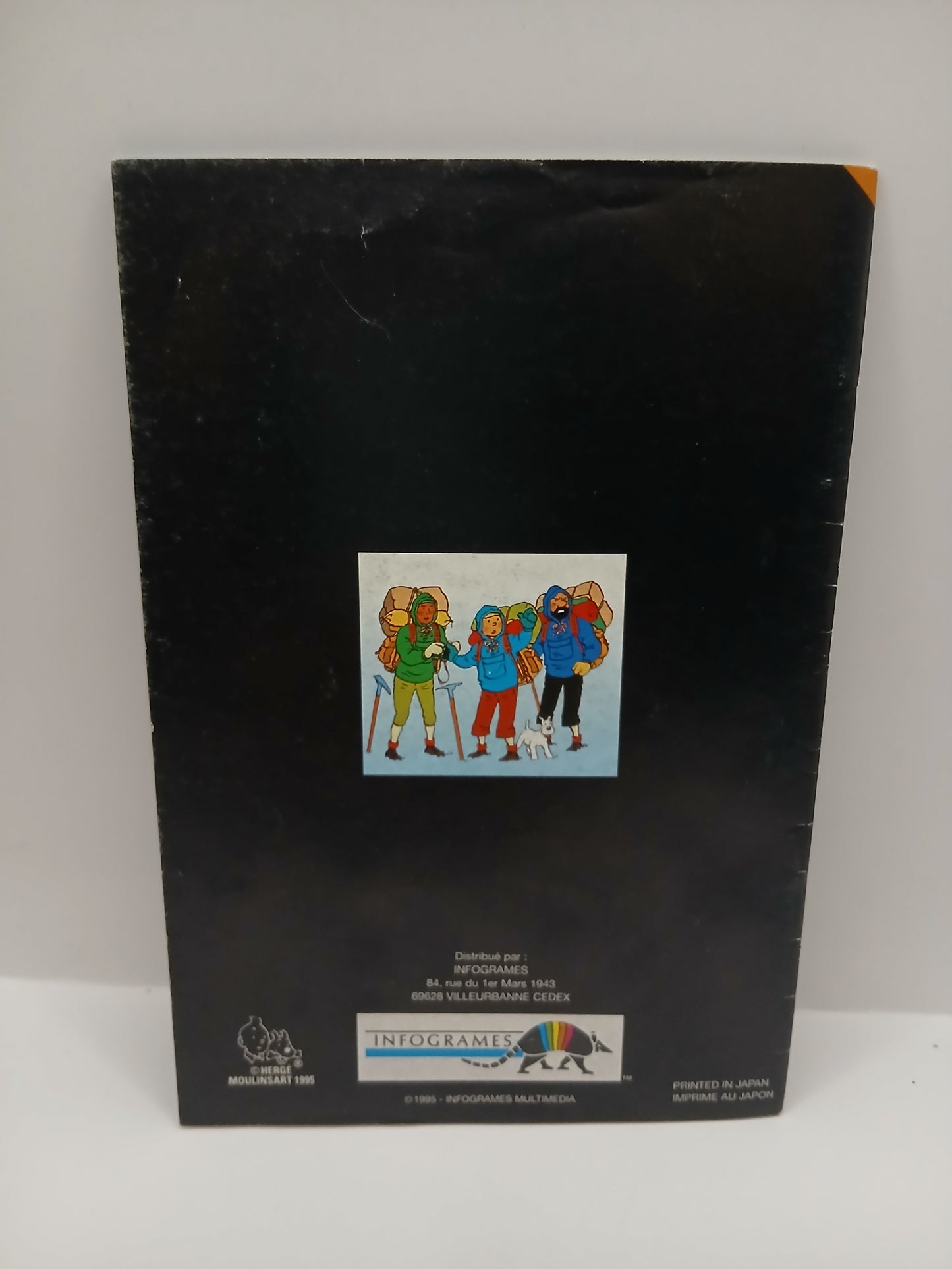 Notice Super Nintendo Tintin au Tibet
