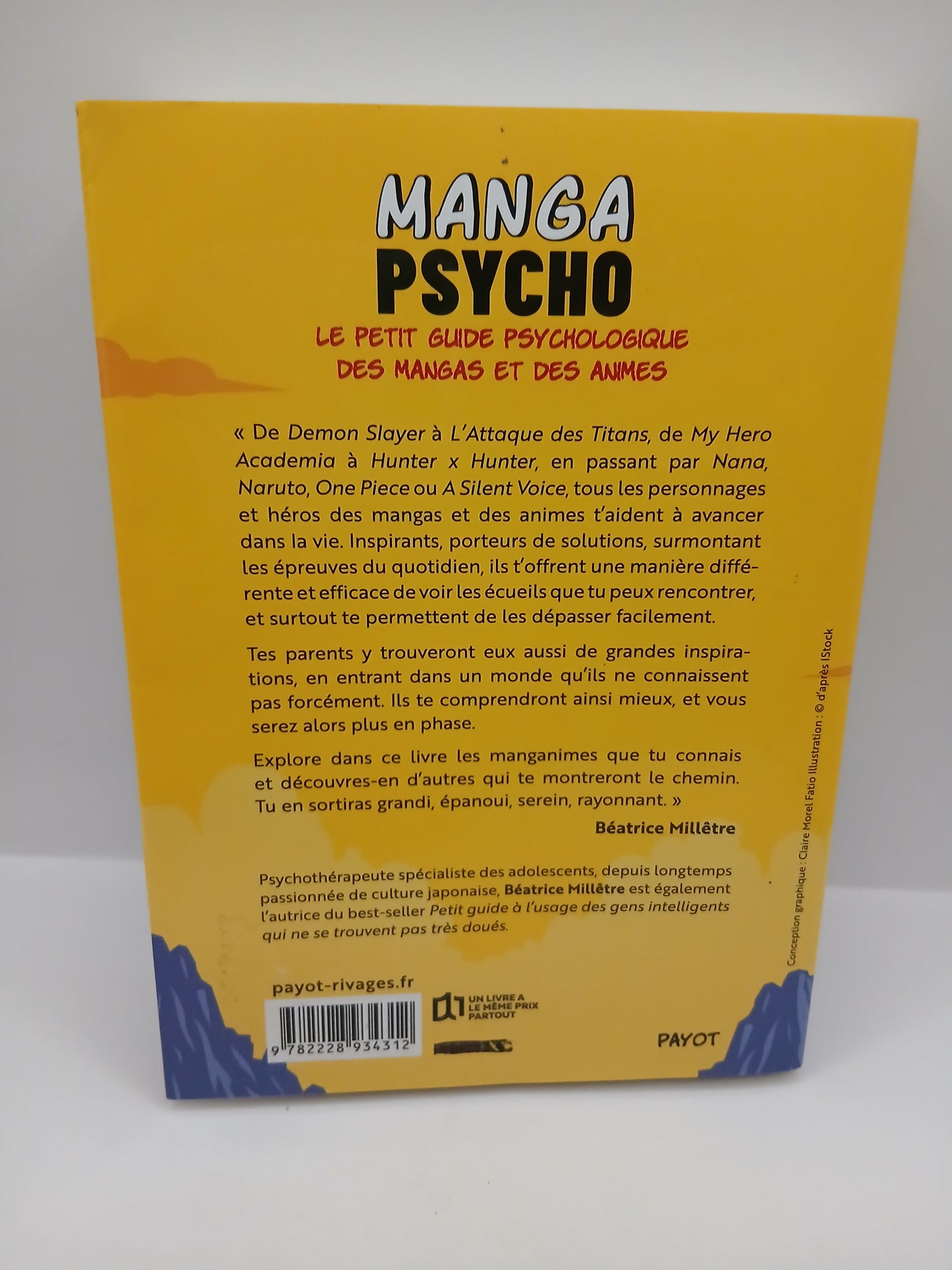 Livre Manga Psycho édition Payot 2023