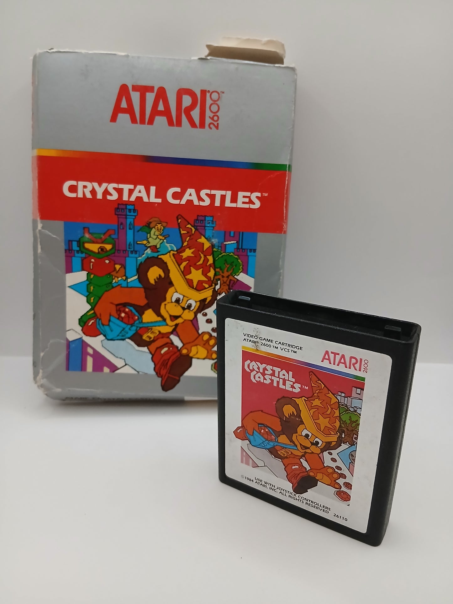 Jeu Atari 2600 Crystal Castles 1984