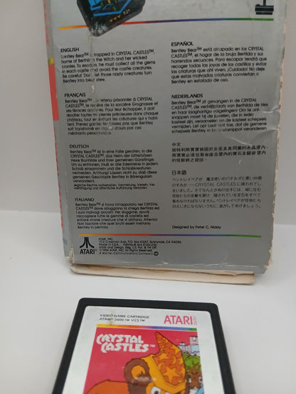 Jeu Atari 2600 Crystal Castles 1984