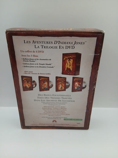 Coffret 4 Dvd Indiana Jones