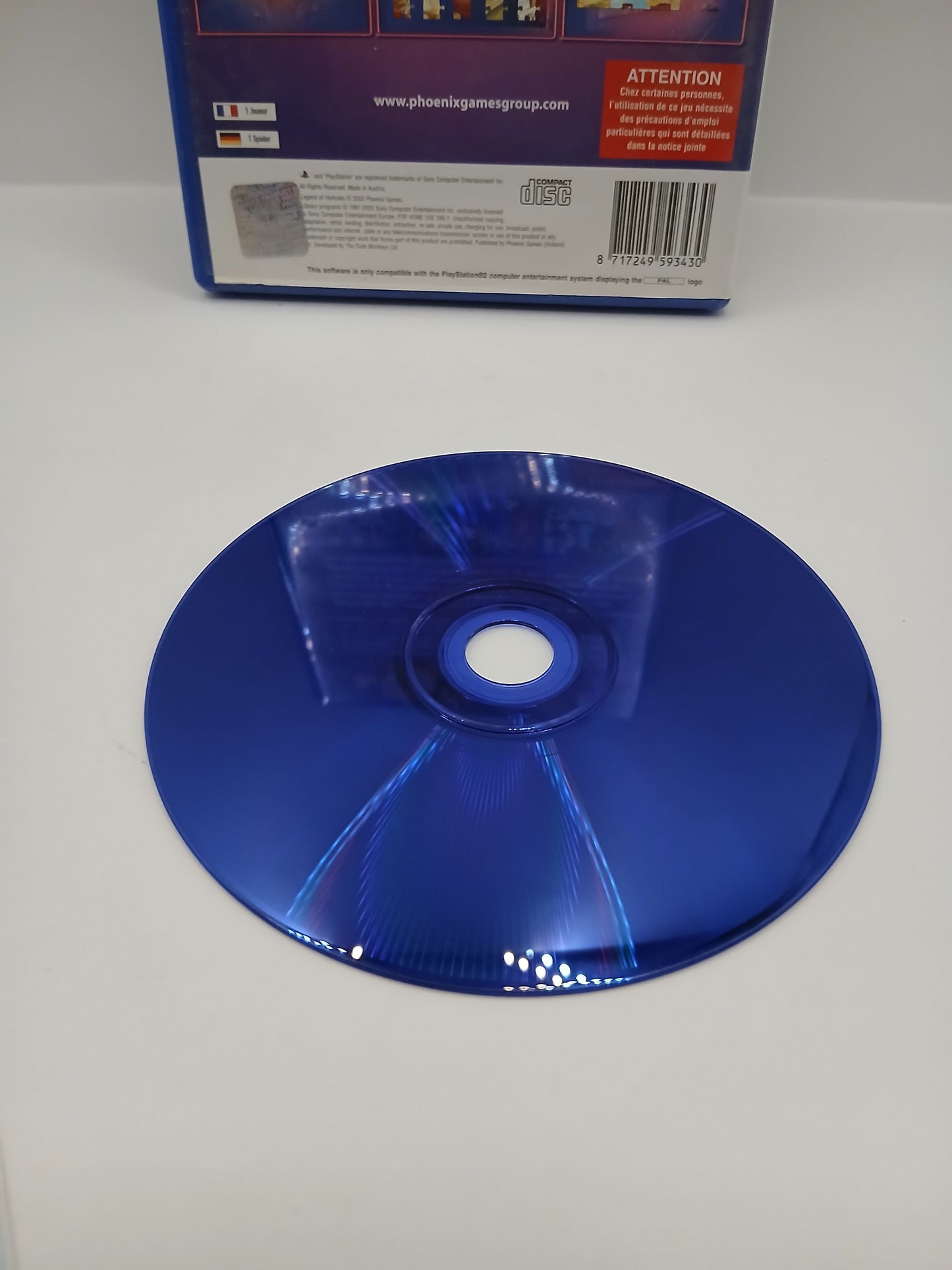 Jeu Ps2 Légend of Herkules Pal vf complet