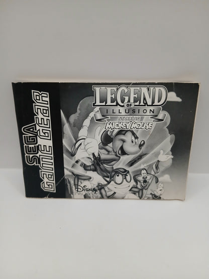 Sega Gear Mickey Thé légend of illusion