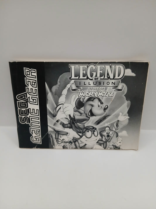 Sega Gear Mickey Thé légend of illusion