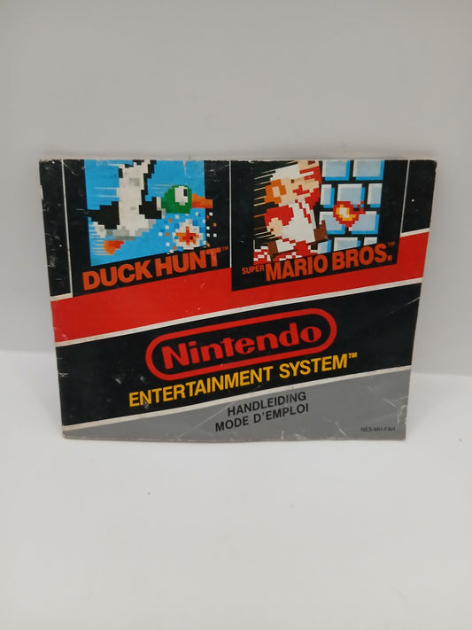 Notice Nes Super Mario Bros ,Duck Hunt