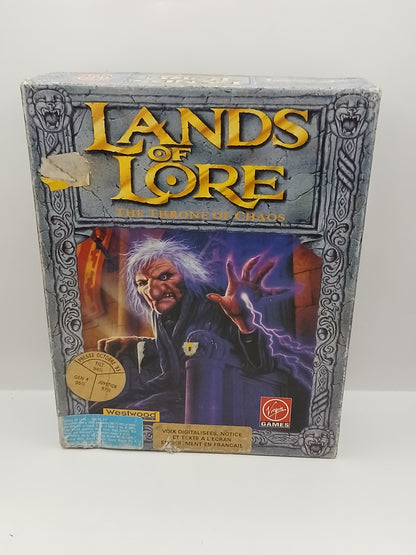 Jeu PC Big Box Lands of Lore disquettes complet vf