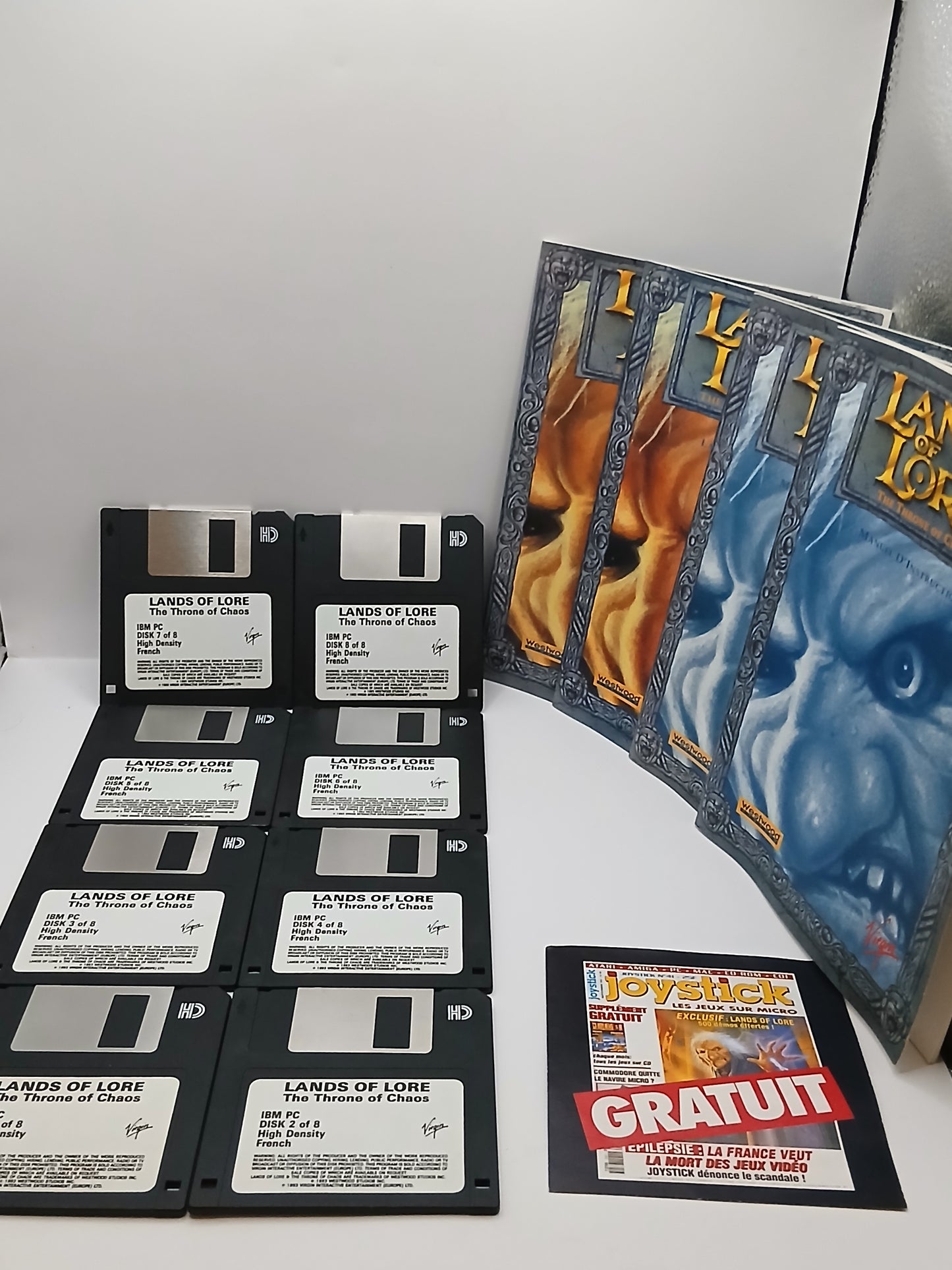 Jeu PC Big Box Lands of Lore disquettes complet vf