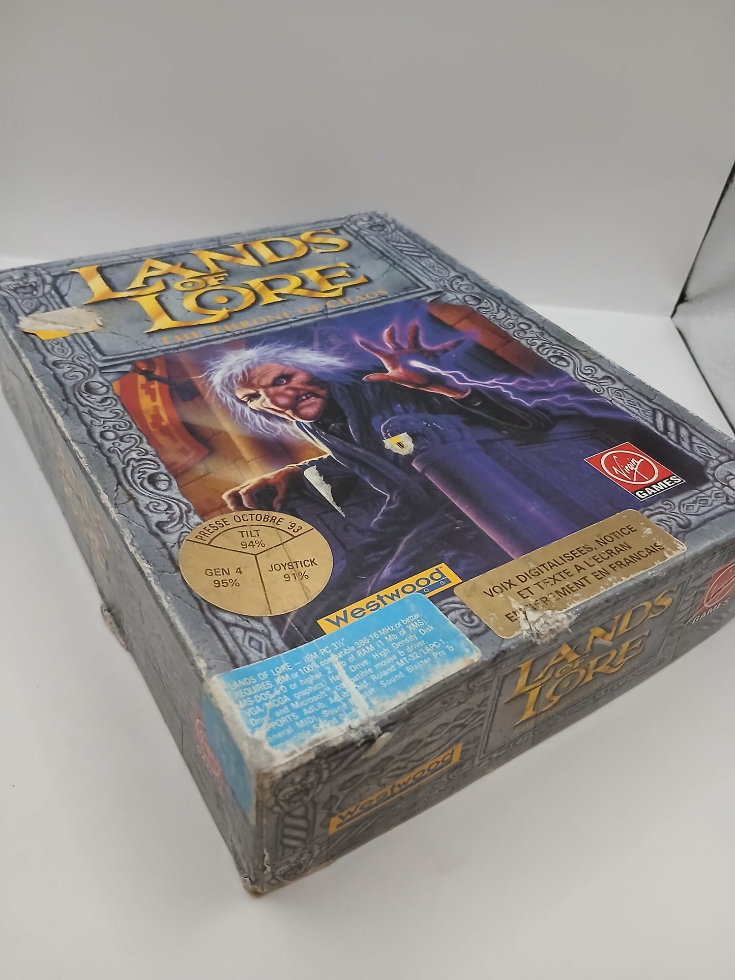 Jeu PC Big Box Lands of Lore disquettes complet vf