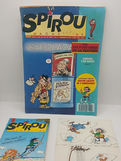 Magazine Spirou 2682 avec ses suppléments