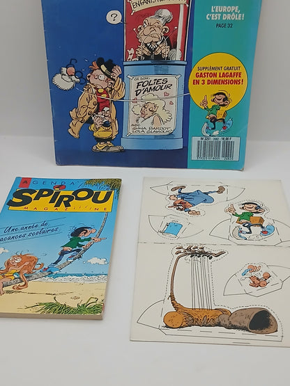 Magazine Spirou 2682 avec ses suppléments