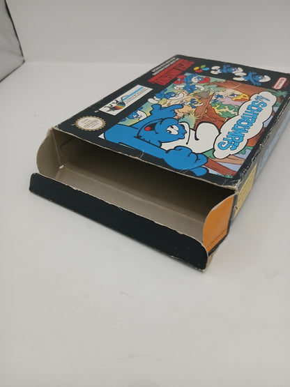 Boite Jeu Super Nintendo Les Schtroumpfs