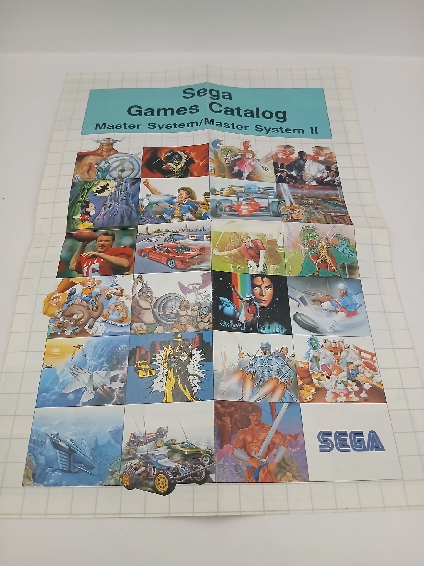 Petit Poster Sega Master Systèm 2