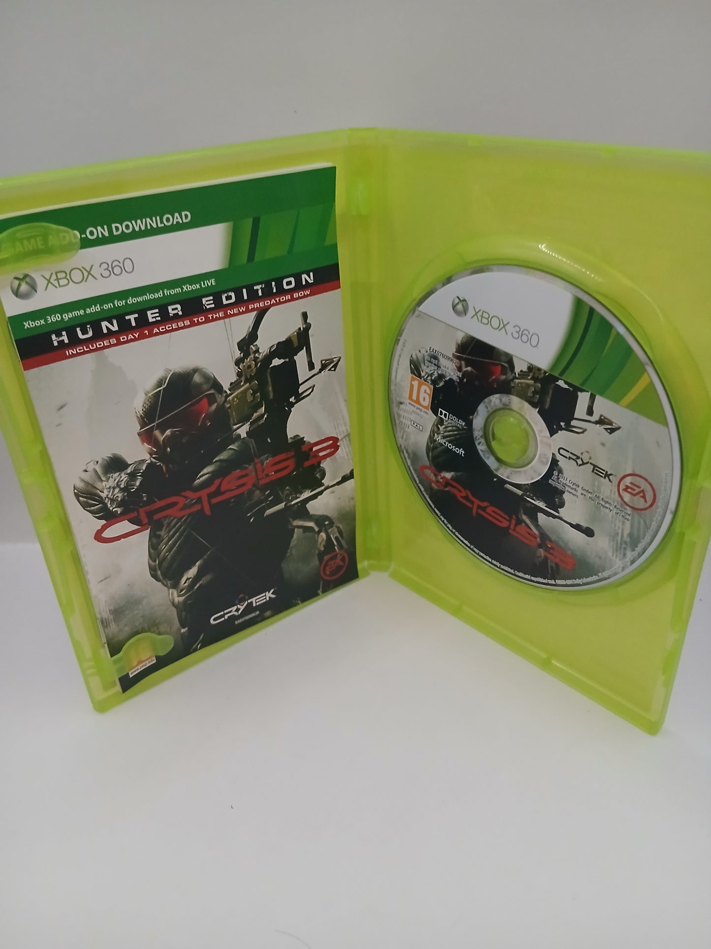 Jeu Xbox 360 Crysis 3 complet tbe vf