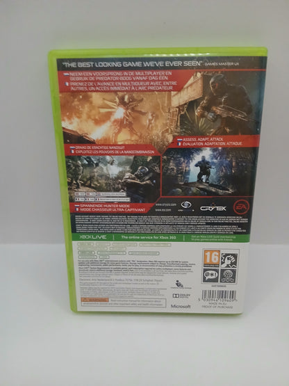 Jeu Xbox 360 Crysis 3 complet tbe vf