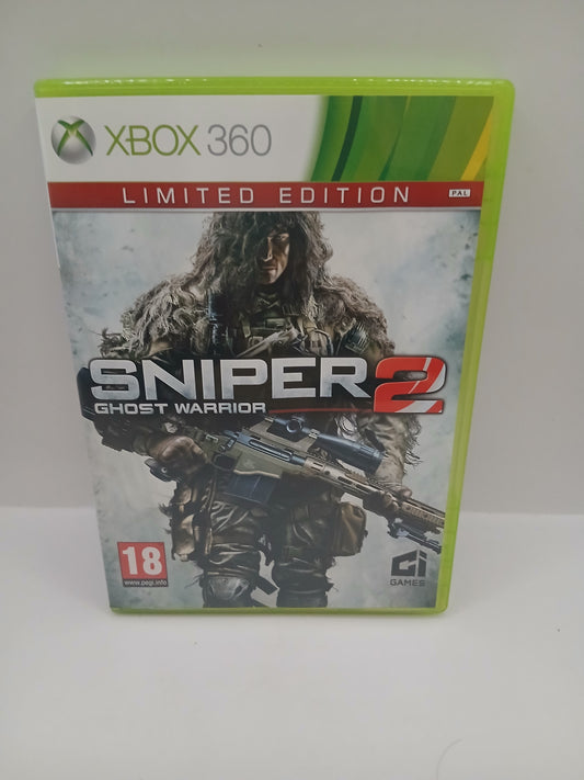 Jeu Xbox360 Sniper 2 Ghost Warrior complet tbe vf