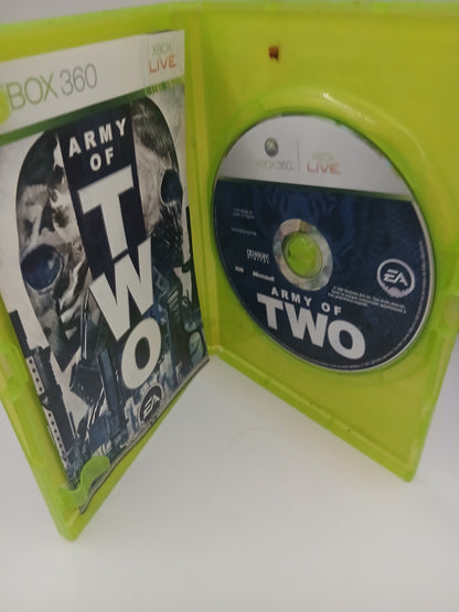 Jeu Xbox 360 Army of two complet vf