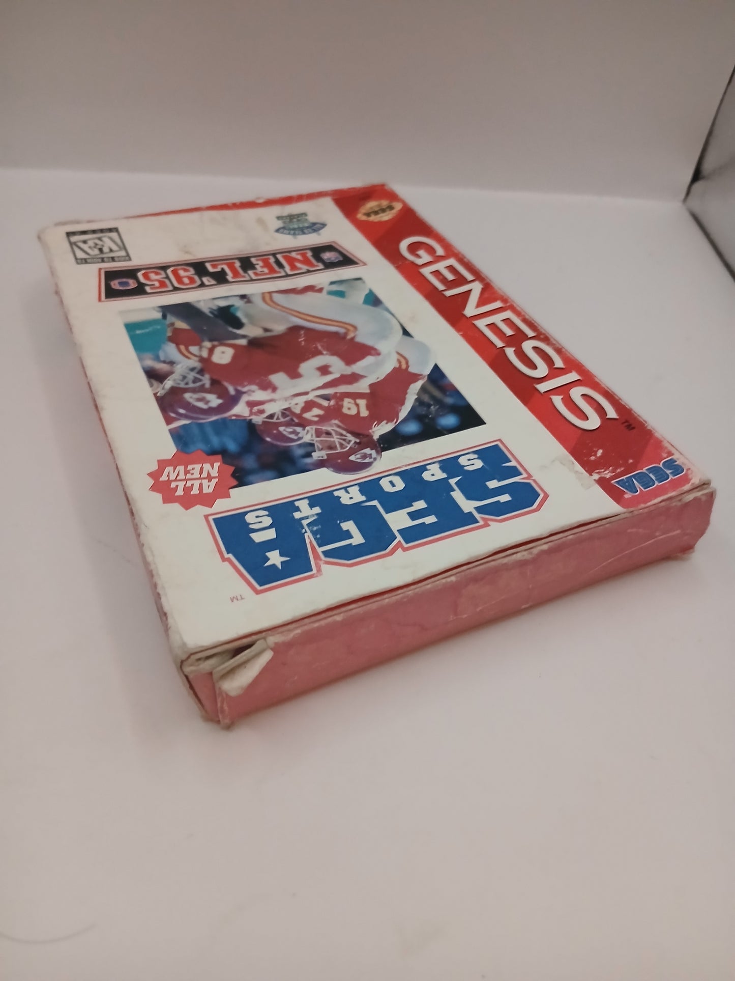 Jeu Sega Megadrive US NFL 95 manque notice
