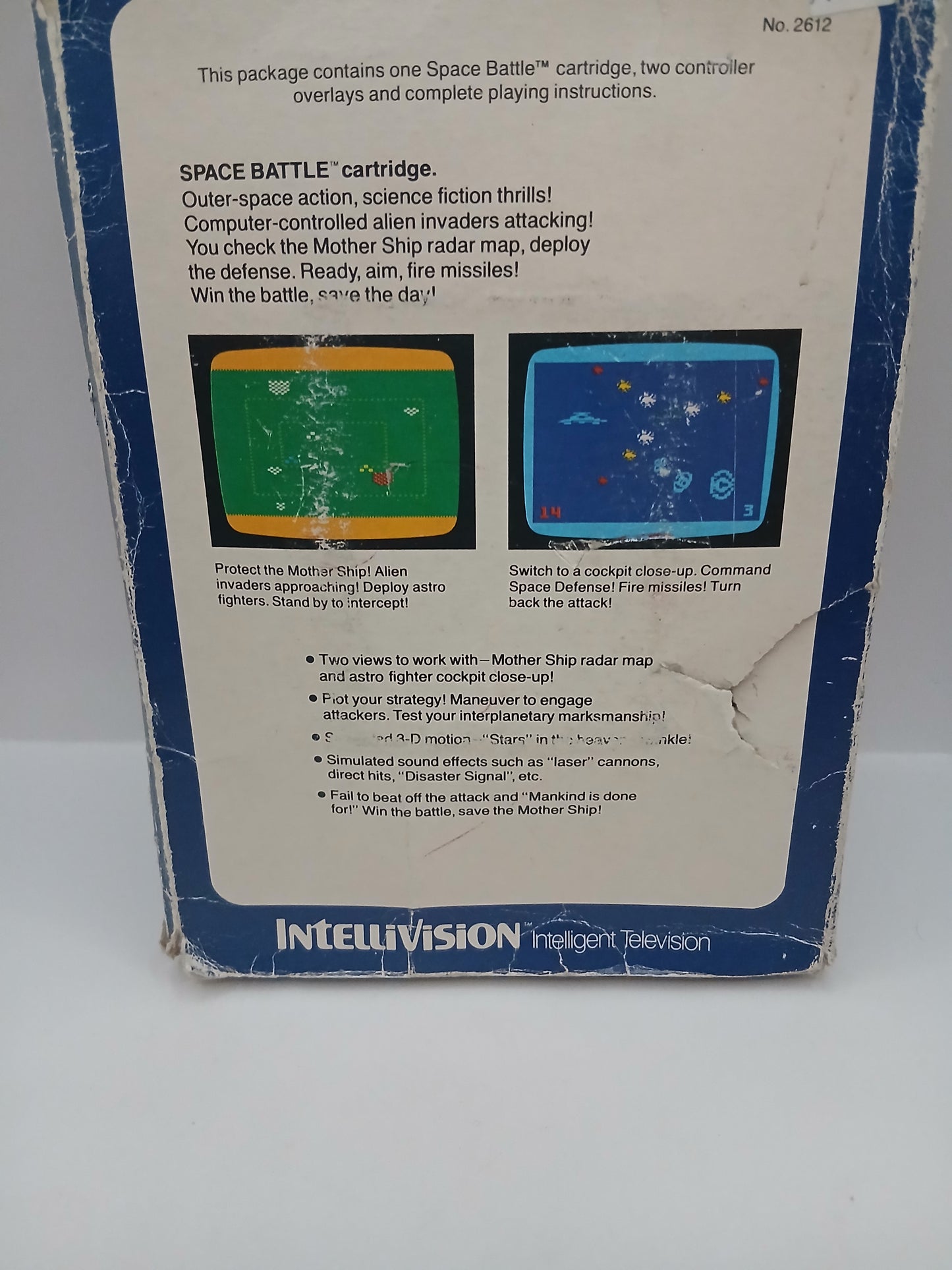 Jeu Intellivision Space Battle complet
