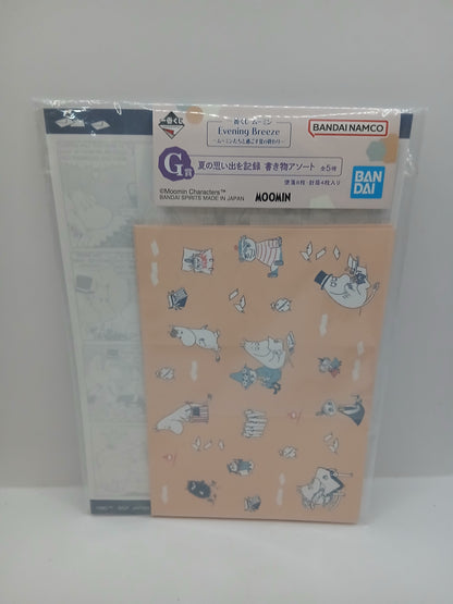 Bandai Moomin letter set lettre set kuji 1 Neuf