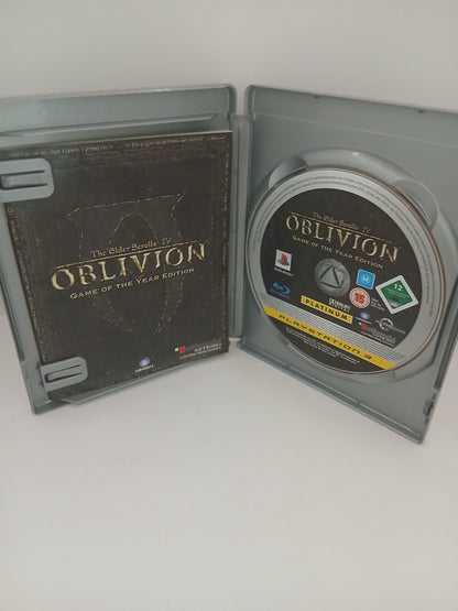 Jeu Ps3 Platinum Oblivion complet tbe vf