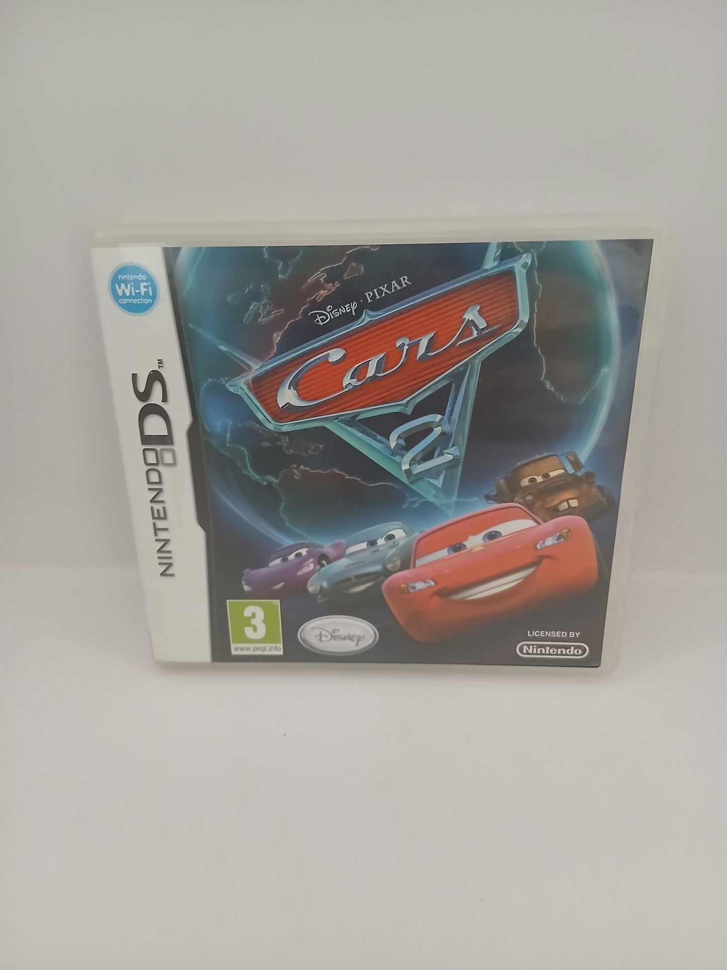 Jeu Ds Cars 2 disney pixar sans notice vf tbe