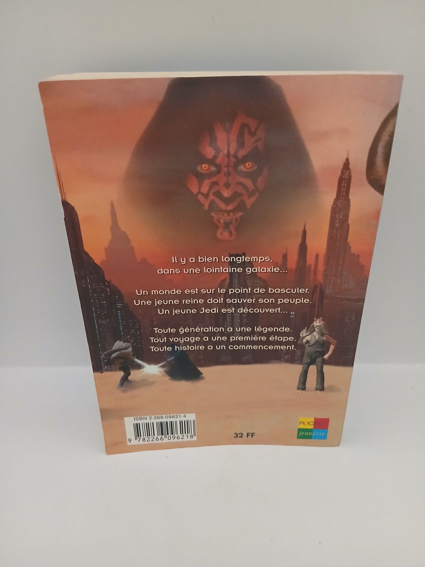 Livre Poche Star Wars Épisode 1 La menace Fantômes 1999