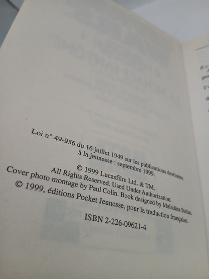 Livre Poche Star Wars Épisode 1 La menace Fantômes 1999