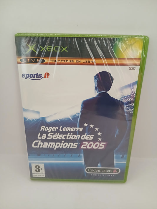 Blister Jeu Xbox Roger Lemerre La sélection des Champions 2005 neuf/blister