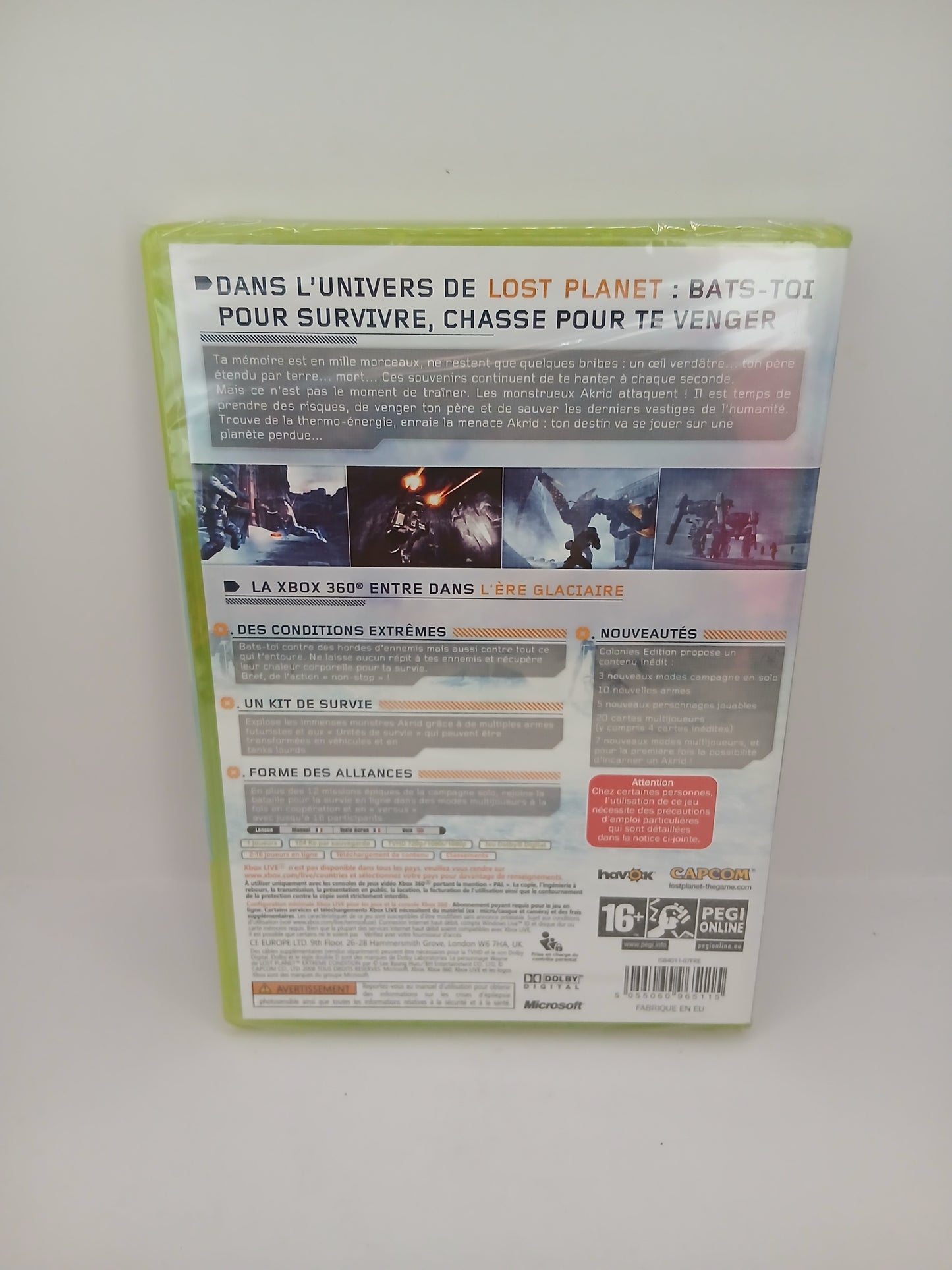 Blister Jeu Xbox360 Lost Planèt neuf