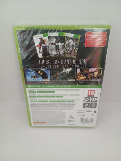 Jeu Xbox360 Ultimate Action Triple Pack neuf/blister