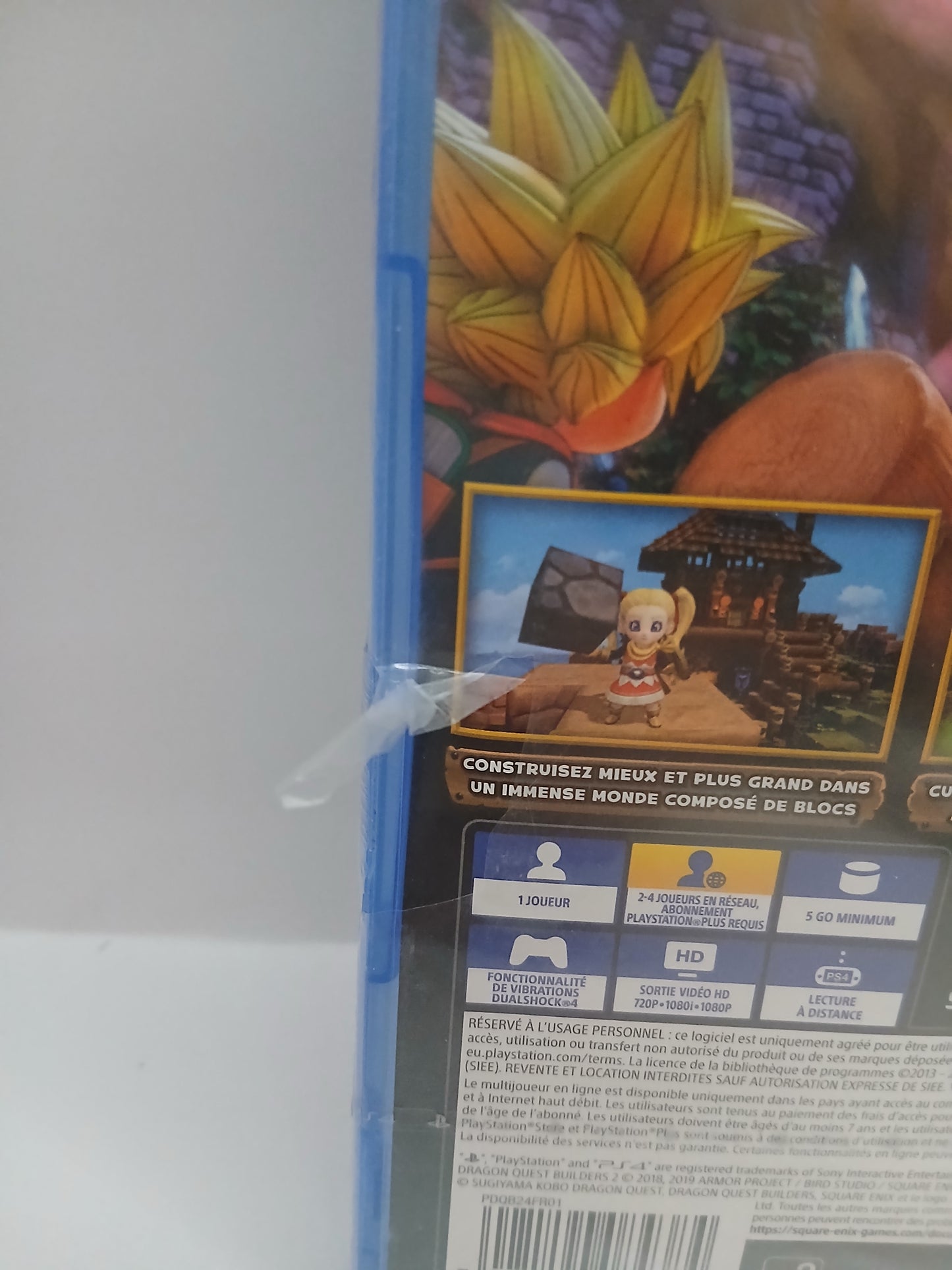 Jeu Ps4 Dragon Quest Builders 2 neuf/blister