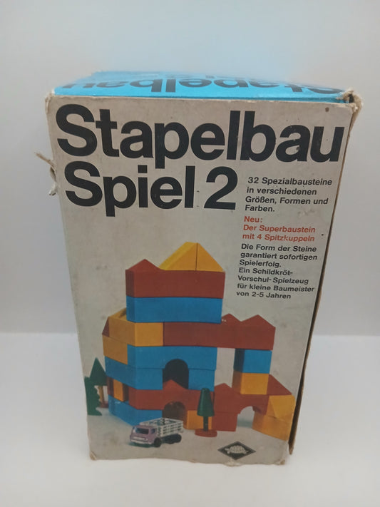 Ancien jeu de construction Stapelbau Spiel 2