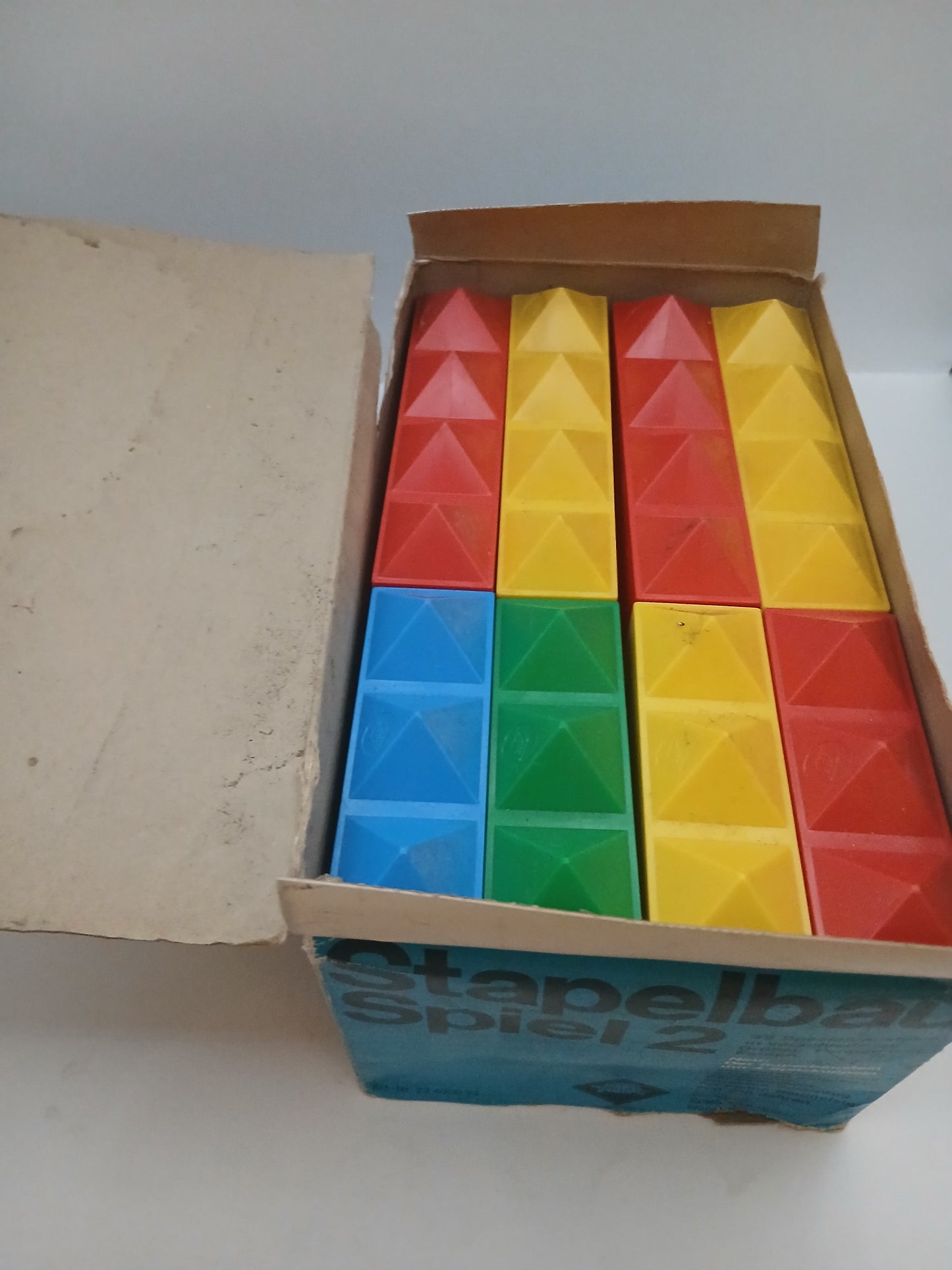 Ancien jeu de construction Stapelbau Spiel 2