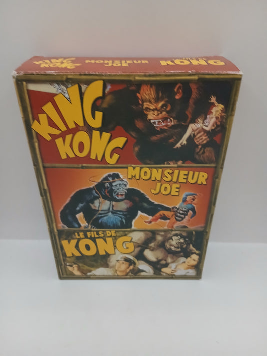 Coffret 3 dvd King Kong ,Monsieur Joe et le fils de Kong