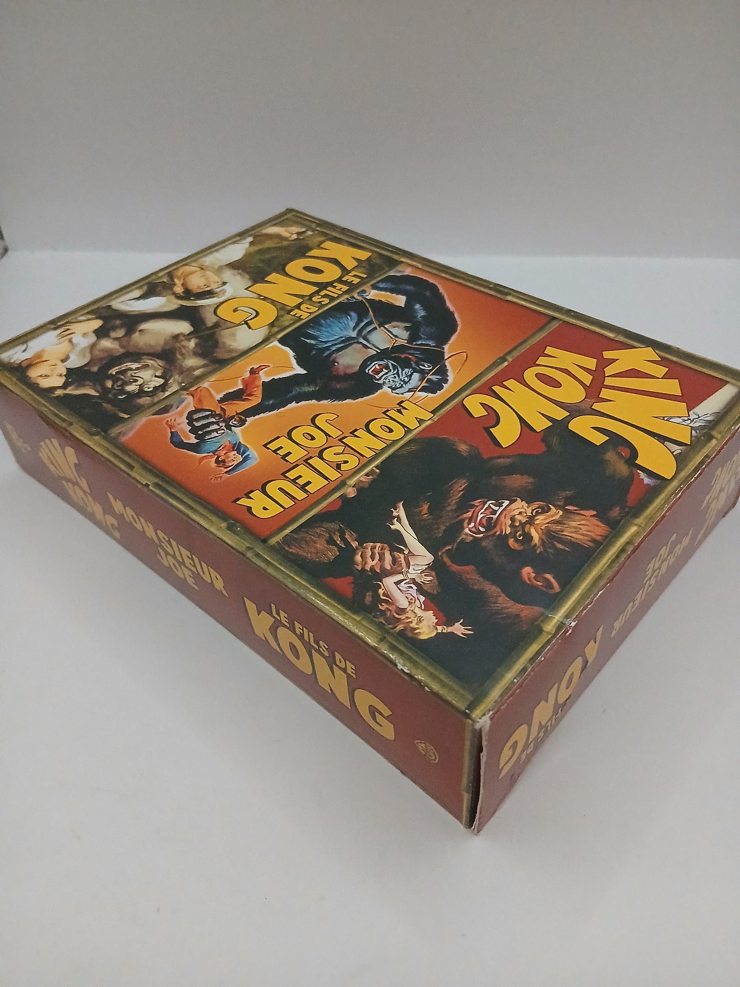 Coffret 3 dvd King Kong ,Monsieur Joe et le fils de Kong