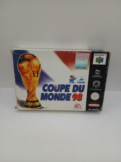 Boîte Jeu N64 Coupe du Monde 98